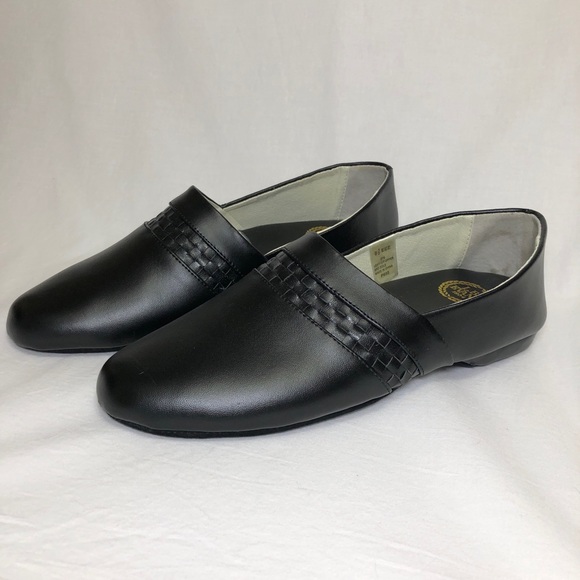🔵 L.B. Evans Leather Opera Slippers
